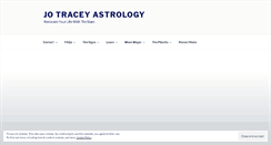 Desktop Screenshot of jotracey.com.au