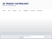 Tablet Screenshot of jotracey.com.au